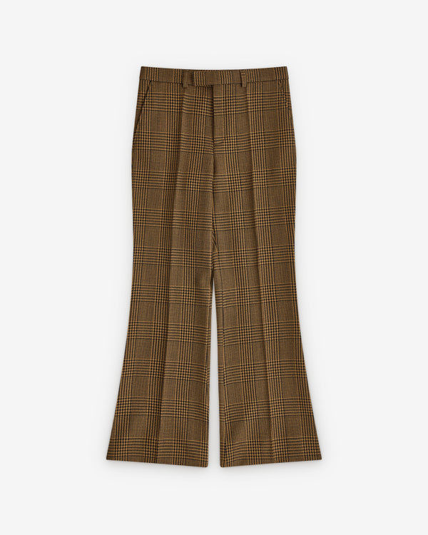 Valentino - Women's Houndstooth Trousers - (Brown)