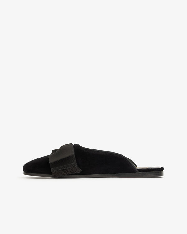 Valentino Garavani - Satin Sandal - (Black)