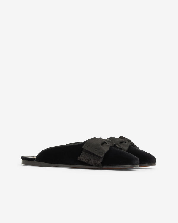 Valentino Garavani - Satin Sandal - (Black)