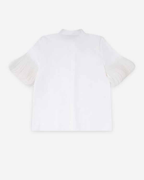 Valentino - Women's Poplin Short Sleeve Shirt - (White)