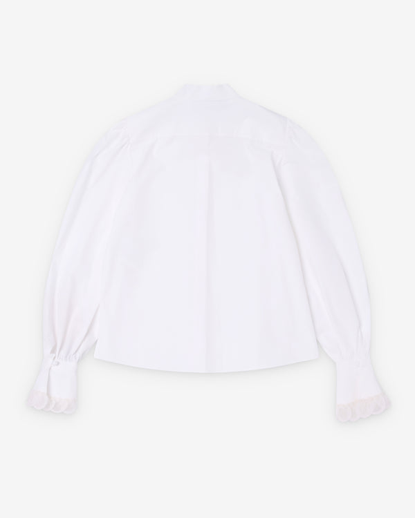 Valentino - Women's Cotton Poplin Shirt - (White)