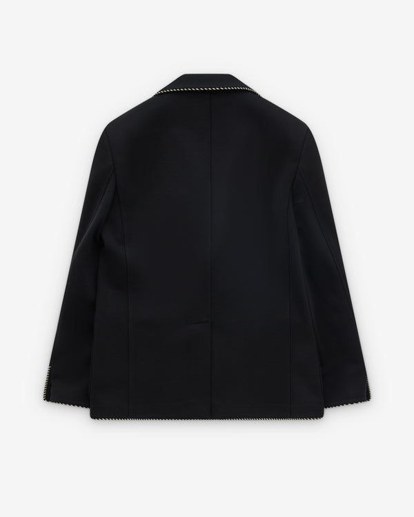 Valentino - Men's Logo Patch Blazer - (Black)