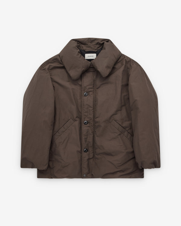 Lemaire - Men's Puffer Blouson - (Dark Espresso)