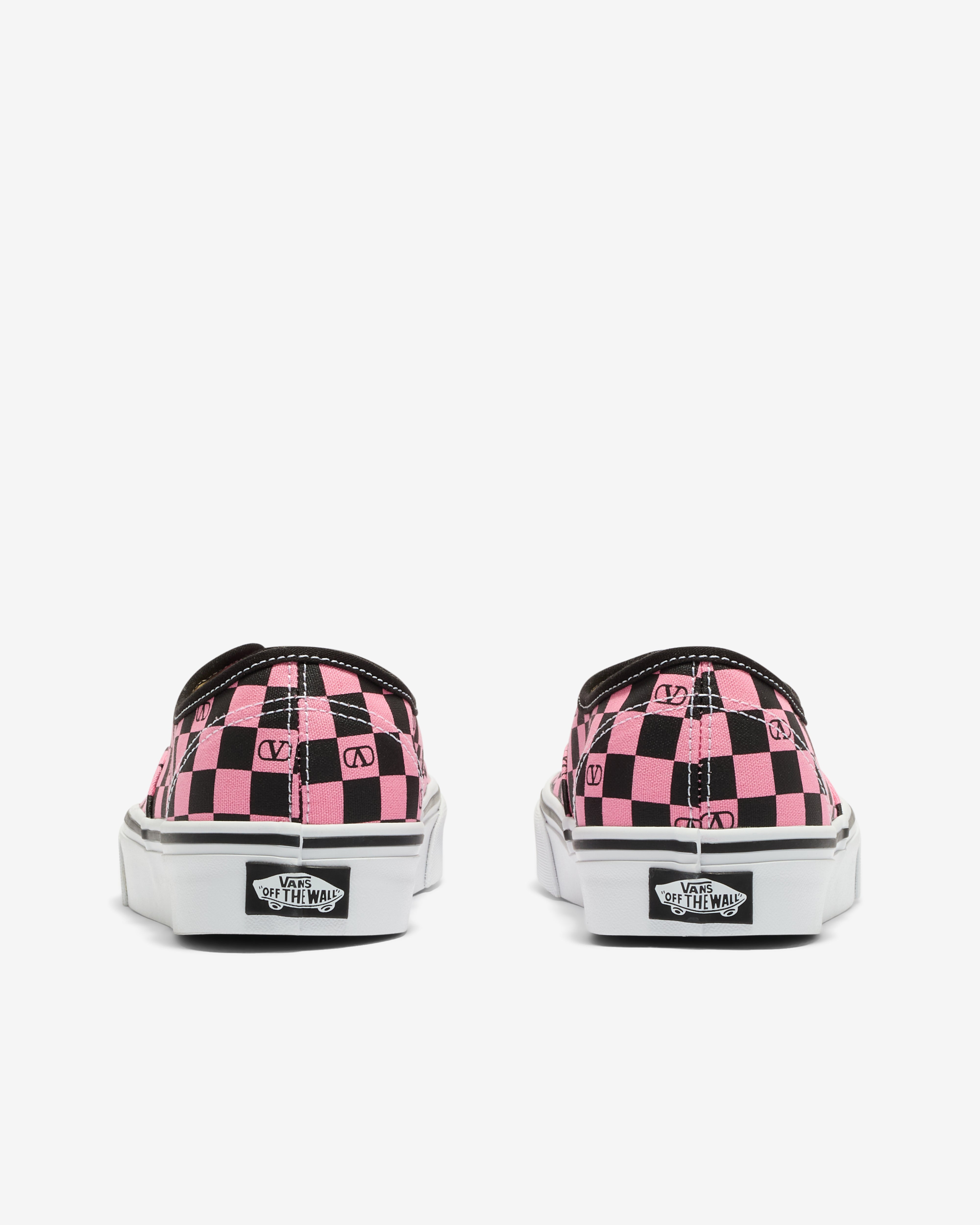 Valentino Garavani : Women's Vans Low-Top Trainer (Pink/Black