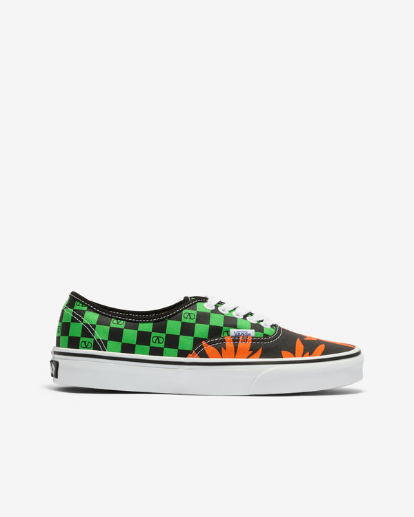 Valentino Garavani - Men's Vans Low-Top Trainer - (Black/Red/Green)