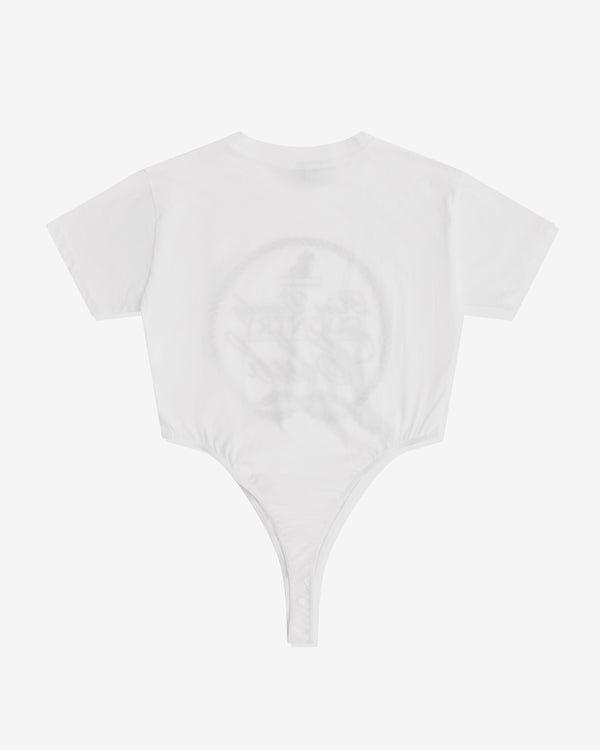 Vaquera - Women’s T-Shirt Bodysuit - (White)