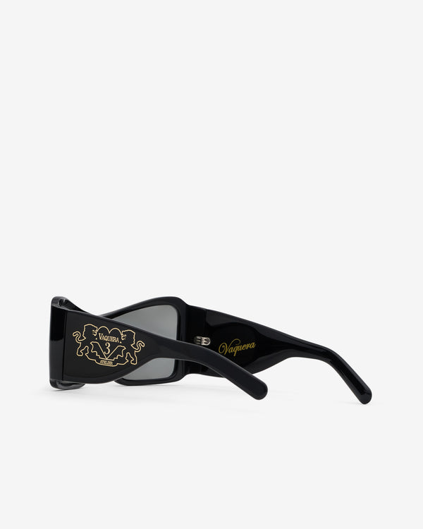 Vaquera - Women’s Shield Sunglasses - (Black)