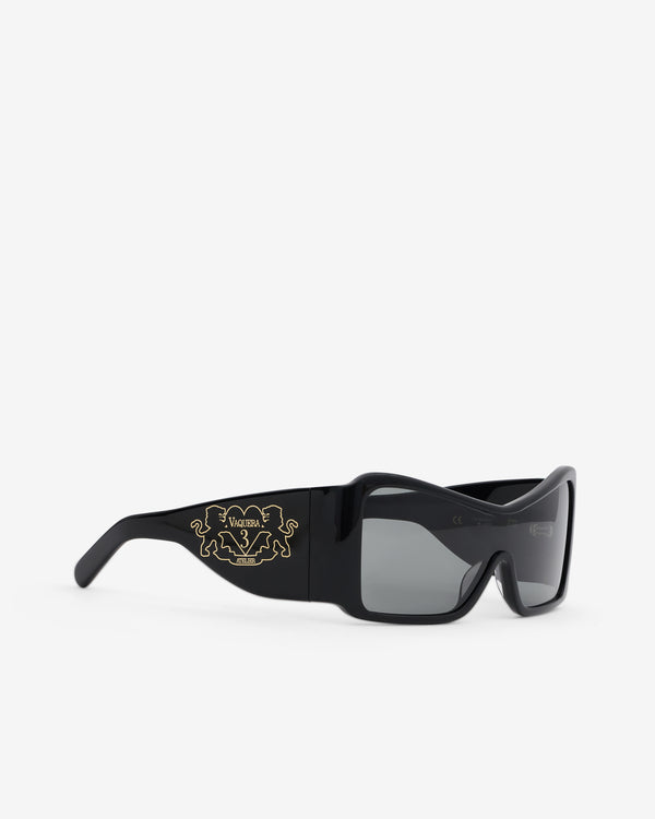 Vaquera - Women’s Shield Sunglasses - (Black)