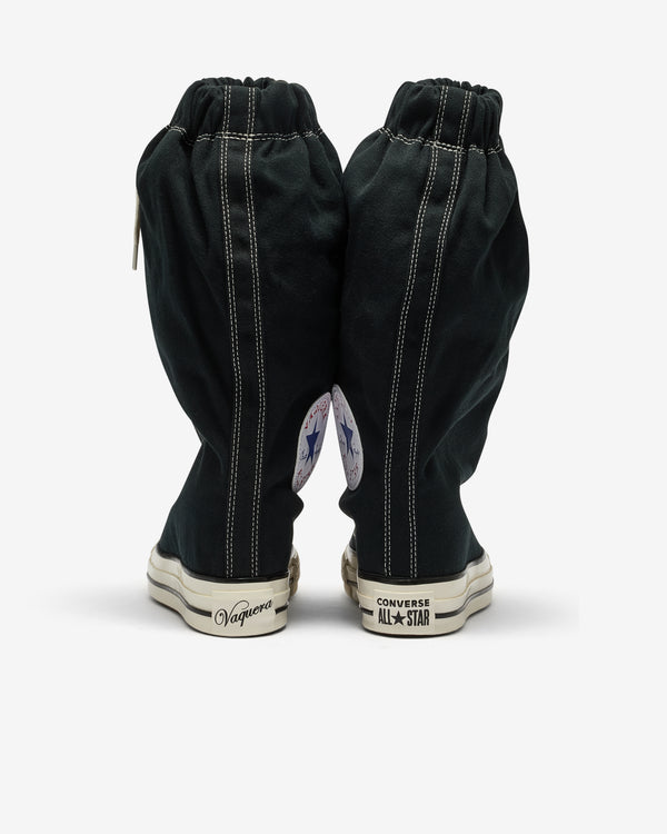 Vaquera - Chuck Taylor All Star X-Hi Slouch Wedges - (Black)