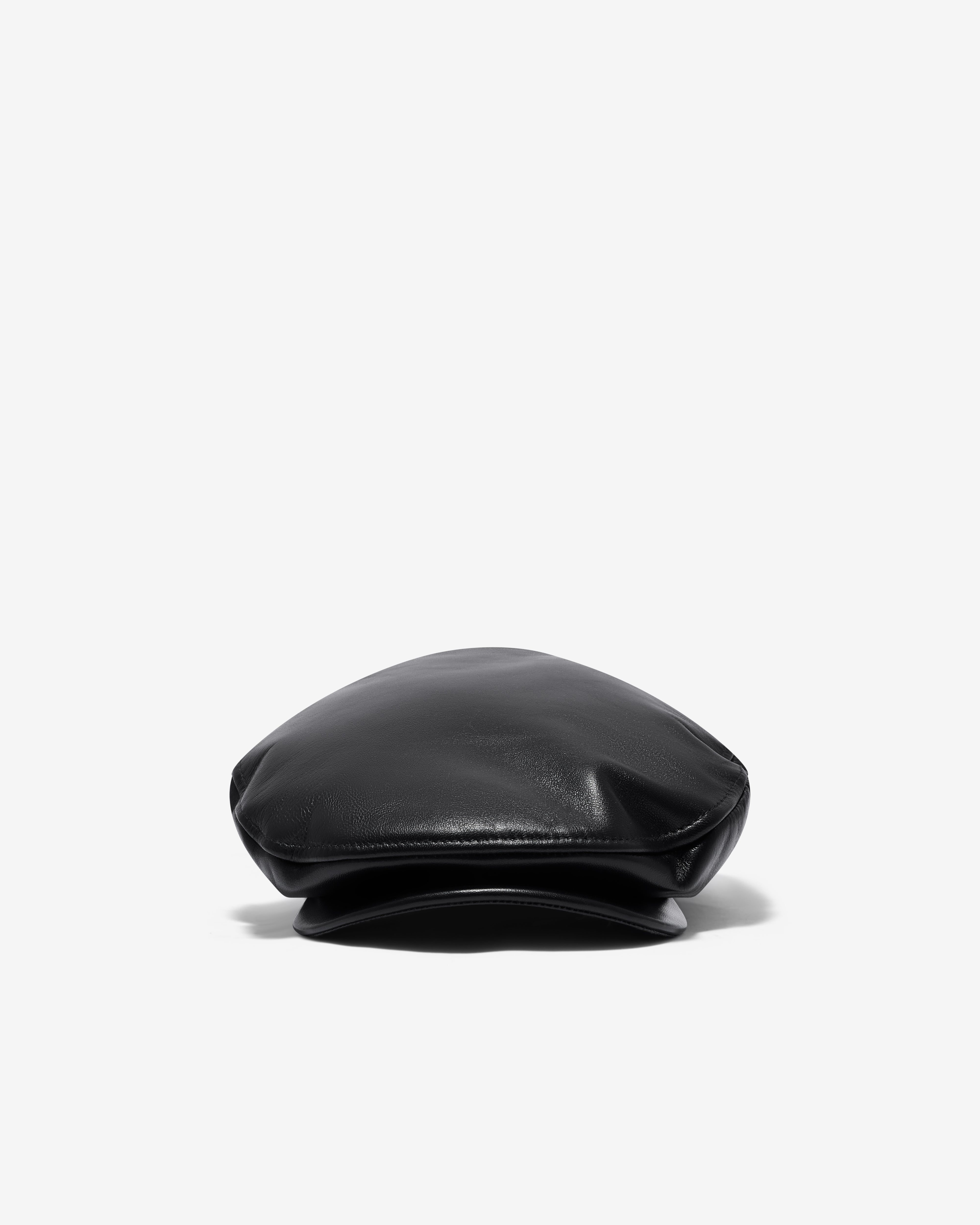 帽子 vaquera newsboy cap Vaquera: Women's Women Newsboy Cap Leather (Black) | Dover Street