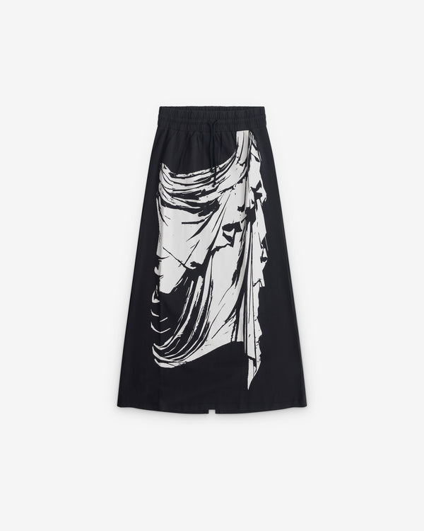 Vaquera - Women’s Printed Skirt - (Faded Black)