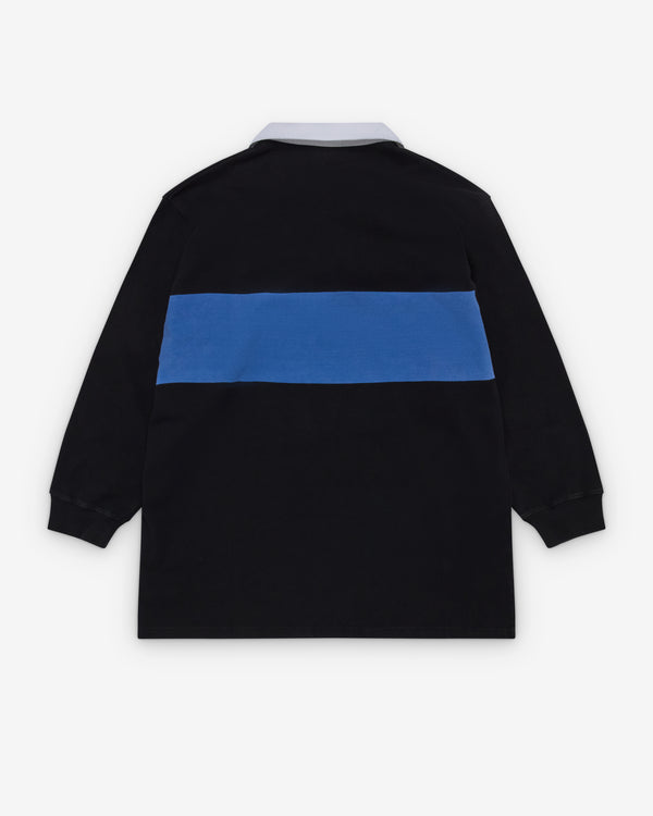 Vaquera - Women's Rugby Shirt - (Black/Blue)