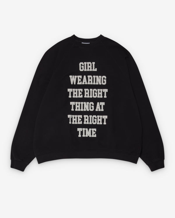 Vaquera - Women's Oversized Sweatshirt - (Black)
