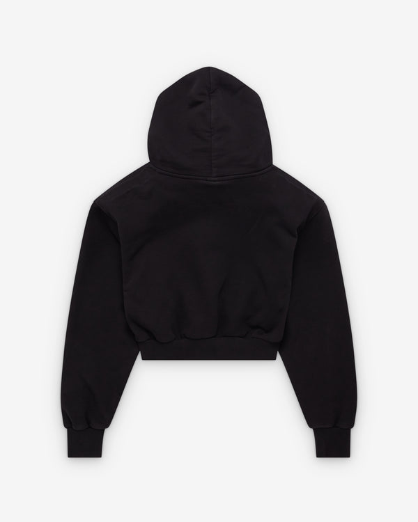 Vaquera - Women's Logo Knit Hoodie - (Black)