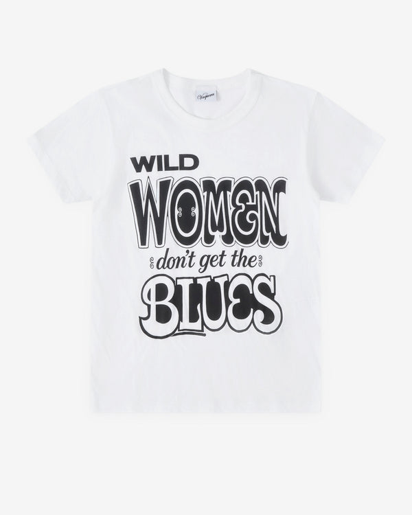 Vaquera - Women's Blues T-Shirt - (White)