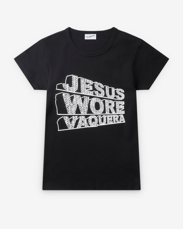 Vaquera - Women's Jesus Baby T-Shirt - (Black)