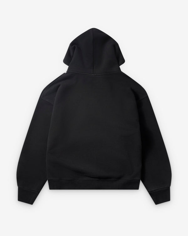 Vaquera - Women's Underwear Zip Hoodie - (Black)