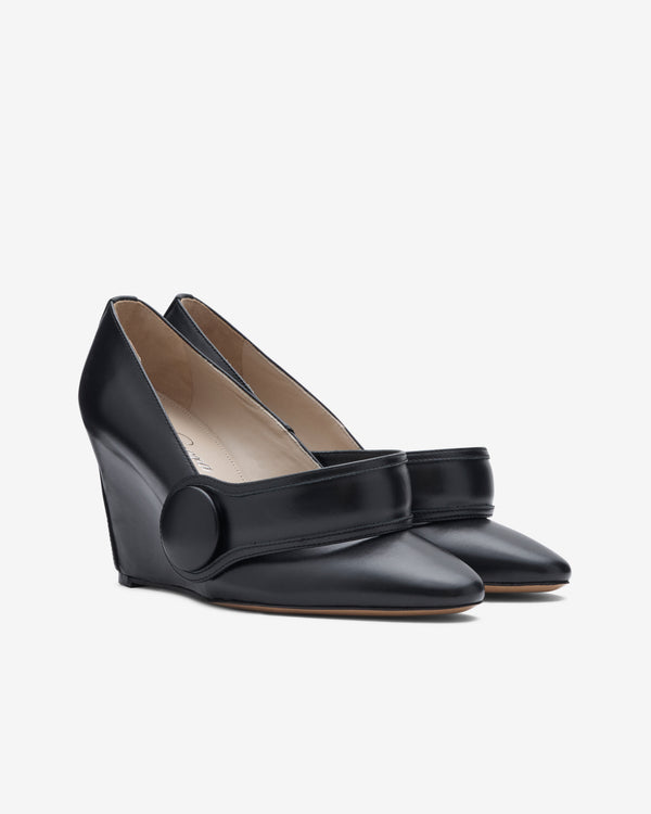 Vaquera - Women's Leather Pump - (Black)