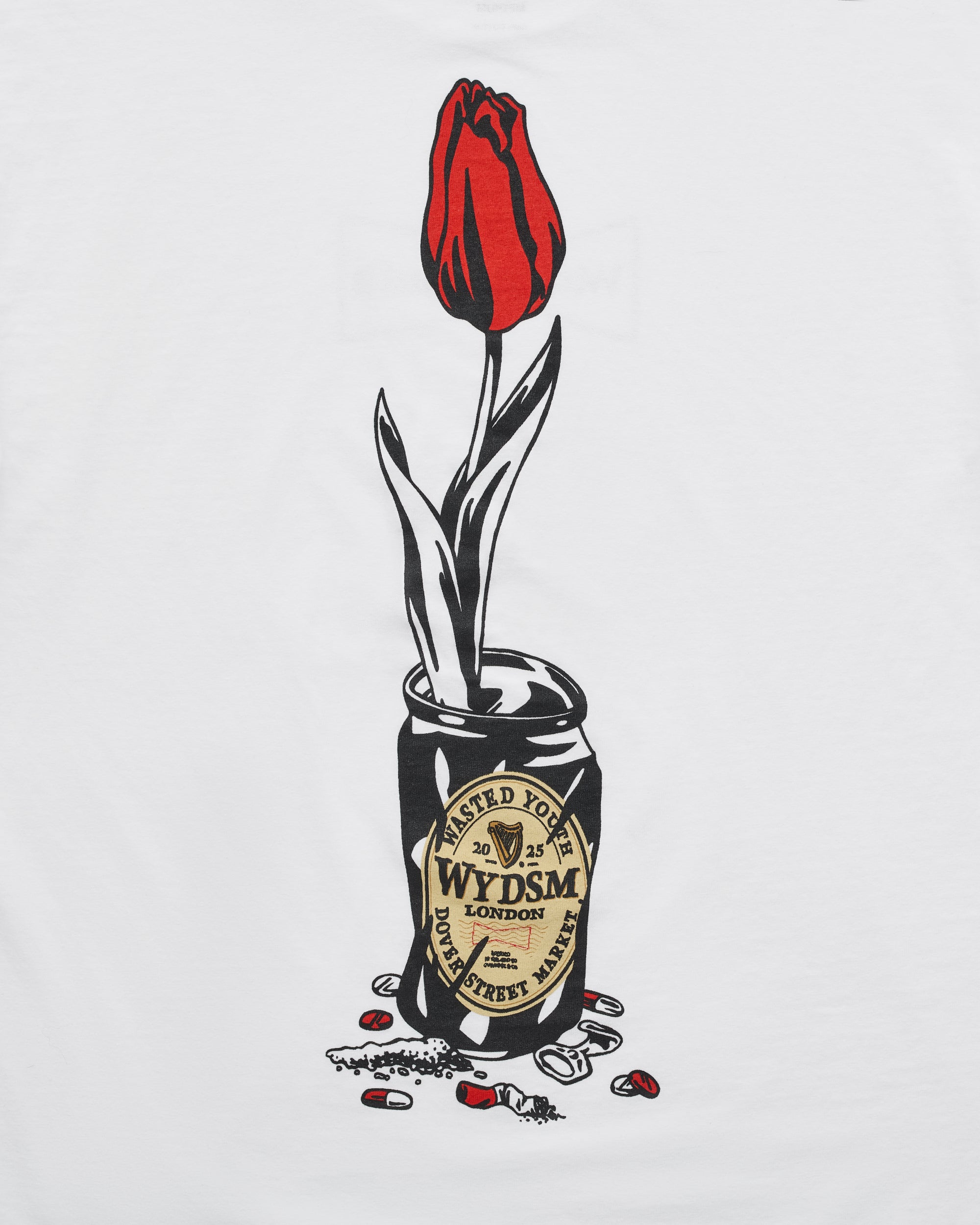 Wasted Youth × bott DSML Flower Can Tee