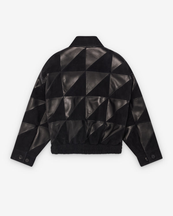Versace  - Women's Leather Blouson - (Black)