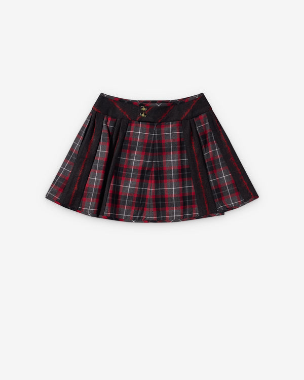 Vivienne Westwood - Women's Bell Skirt - (Charcoal/Check)