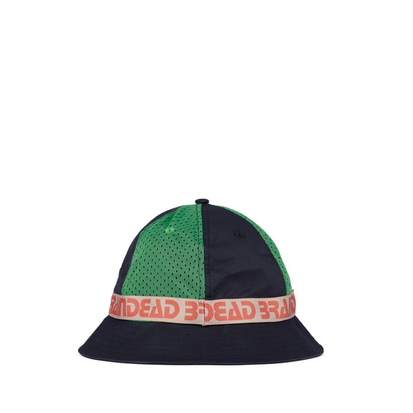 Brain Dead - Men’s Vision Mesh Paneled Bucket Hat - (Navy/Multi)
