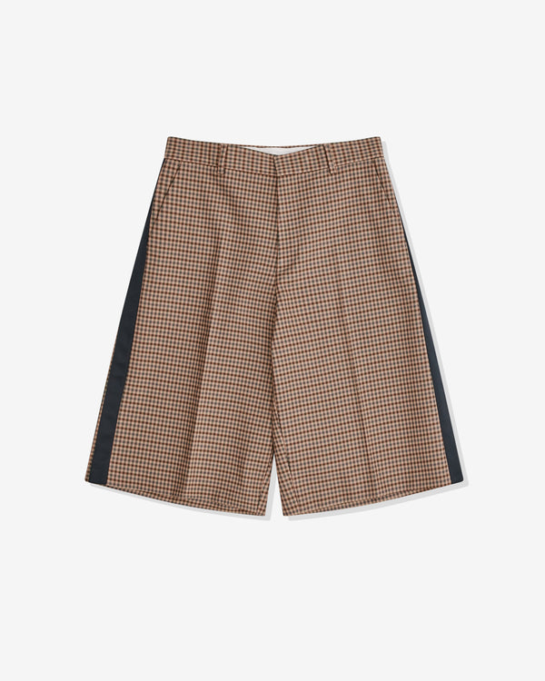 Wales Bonner - Men's Dusk Shorts - (Beige/Brown)