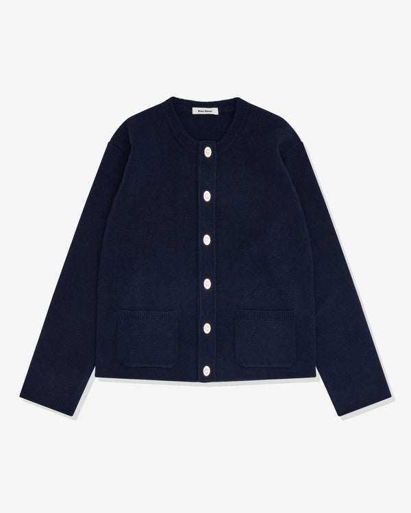 Wales Bonner - Night Cardigan - (Navy)