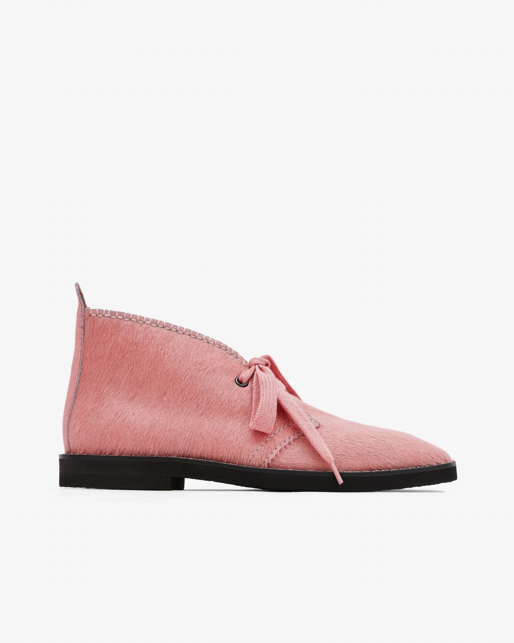 Wales Bonner: Women’s Desert Lace Up Boots (Pink) | DSML E-SHOP