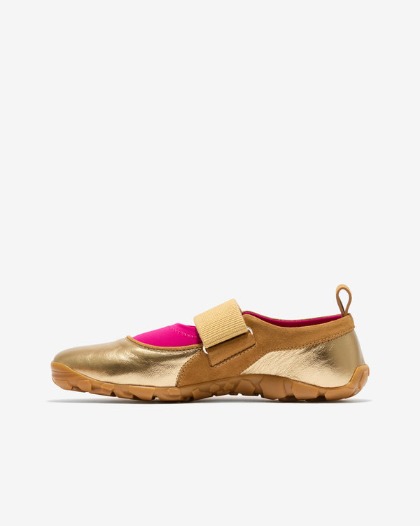 Wales Bonner - Women’s Jewel Mary Jane - (Gold)