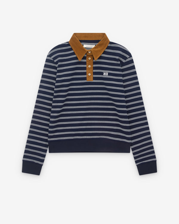 Wales Bonner - Women’s Reflect Polo - (Navy)