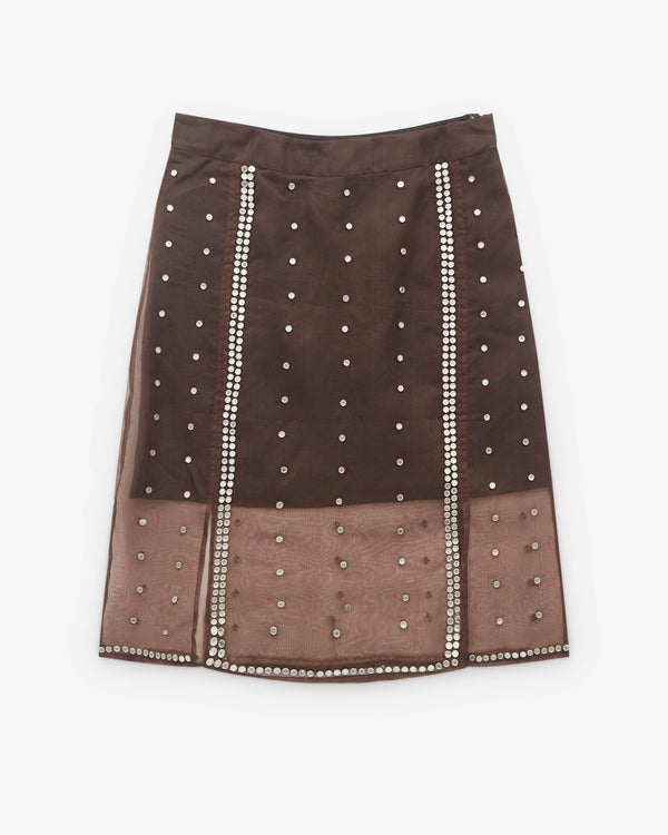 Wales Bonner - Women’s Presence Skirt - (Brown)