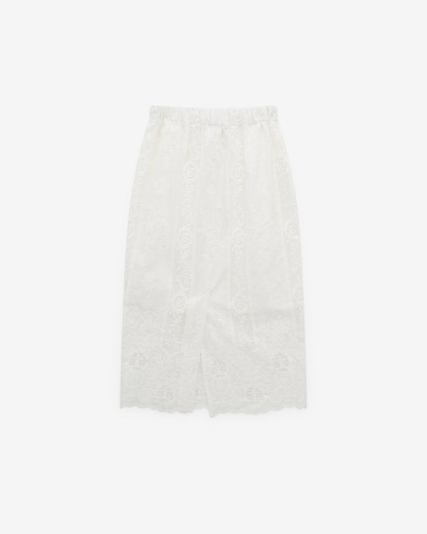 Wales Bonner - Women’s Willow Skirt - (Ivory)