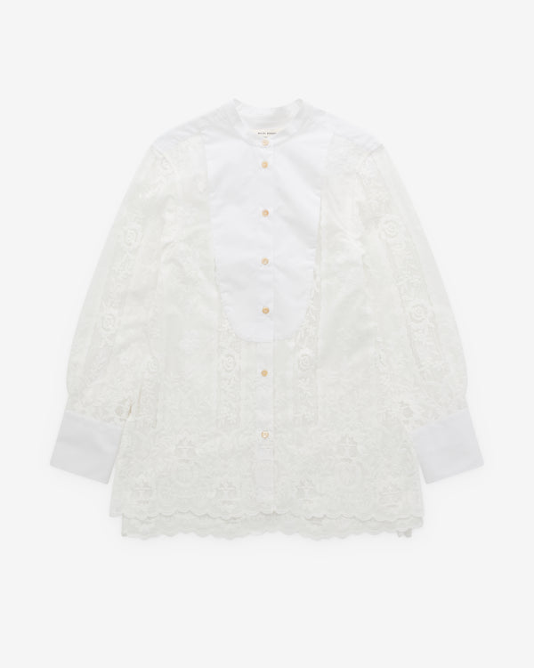 Wales Bonner - Women’s River Shirt - (Ivory)