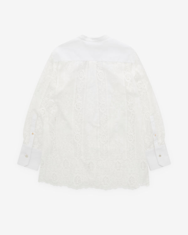 Wales Bonner - Women’s River Shirt - (Ivory)
