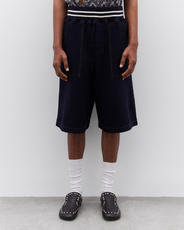 Wales Bonner - Men’s October Shorts - (Navy)
