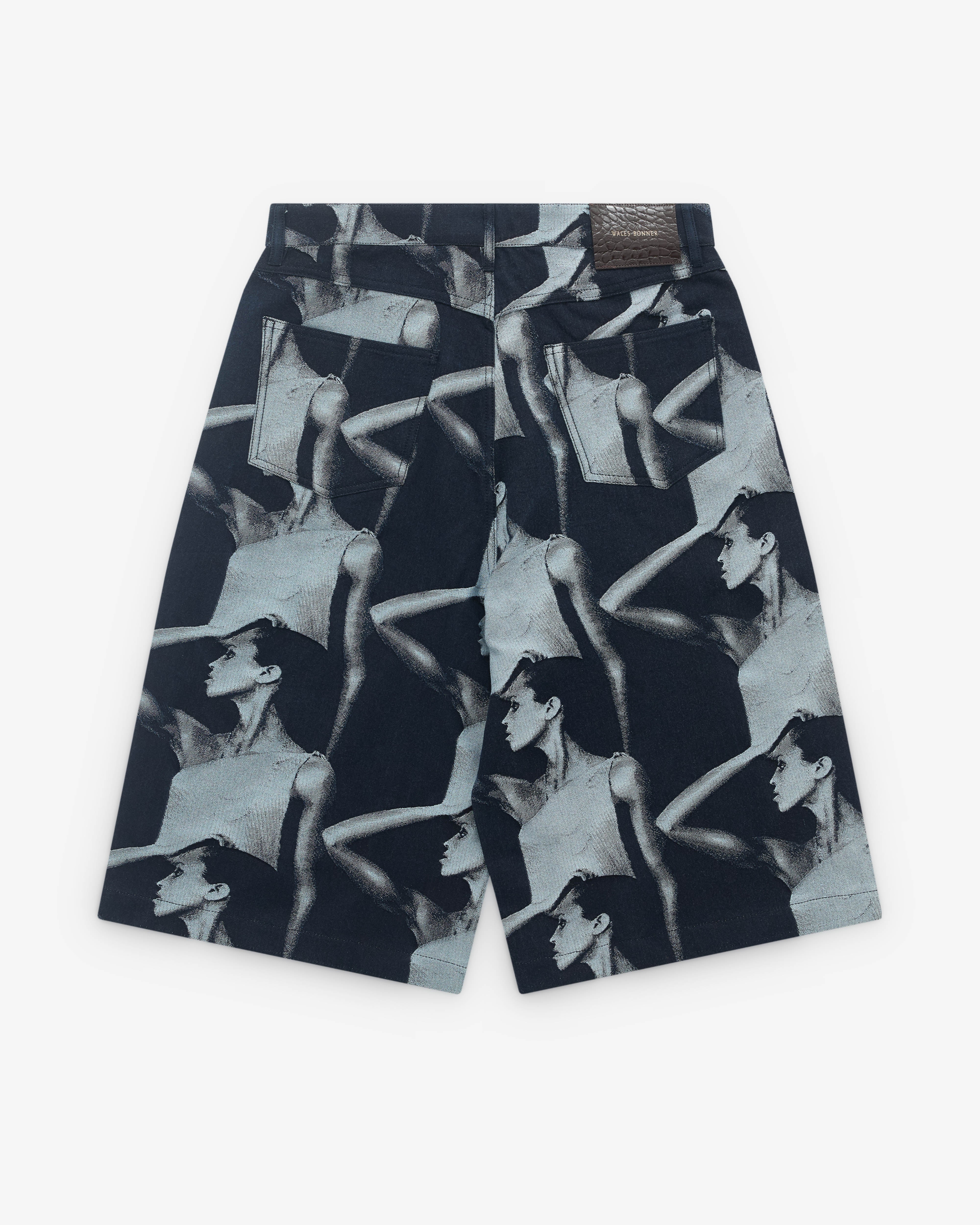 25ss WALES BONNER IVY SHORTS レザーショーツ Wales Bonner Track Shorts