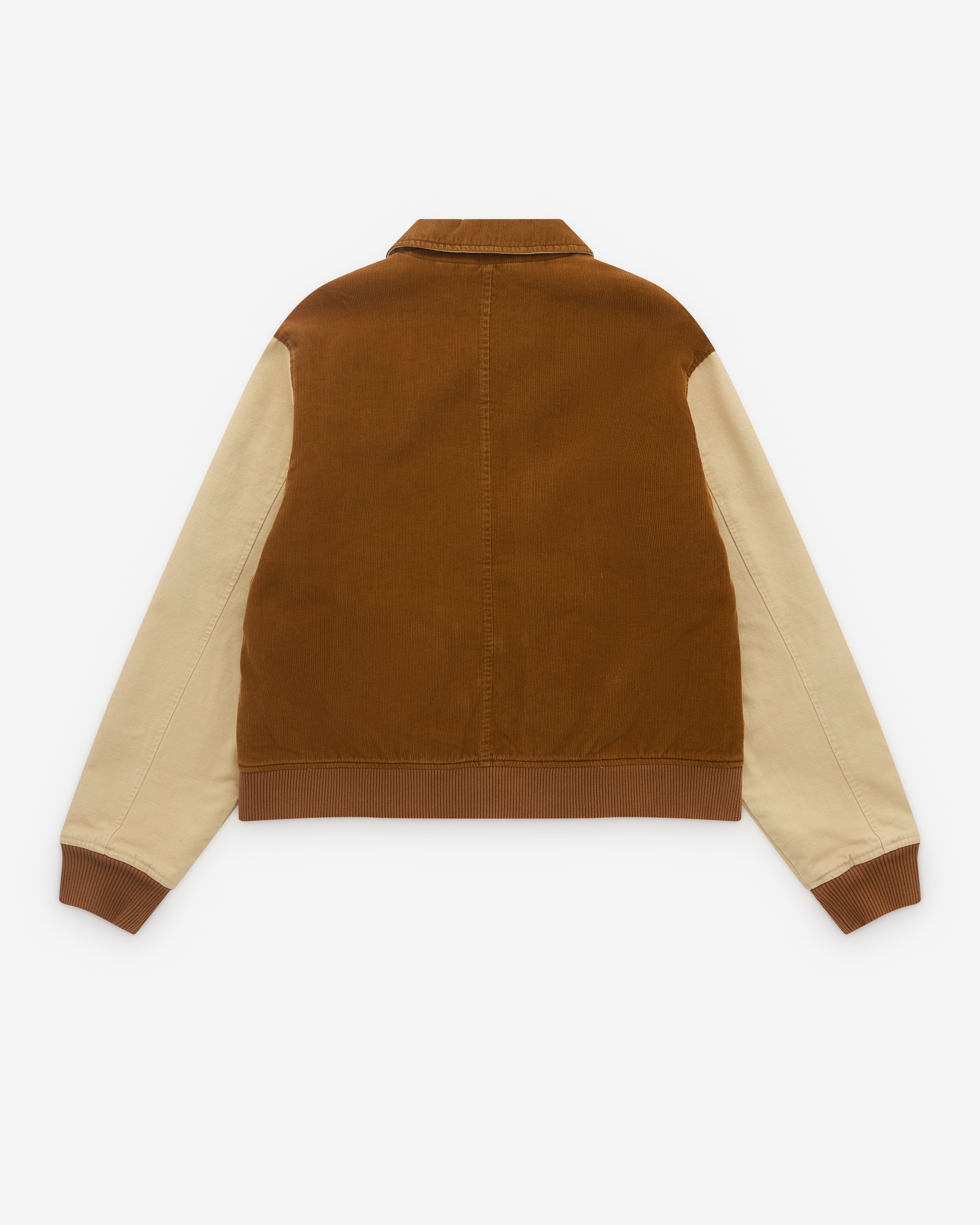 Wales Bonner: Men's Varsity Jacket (Brown) | Dover Street Market