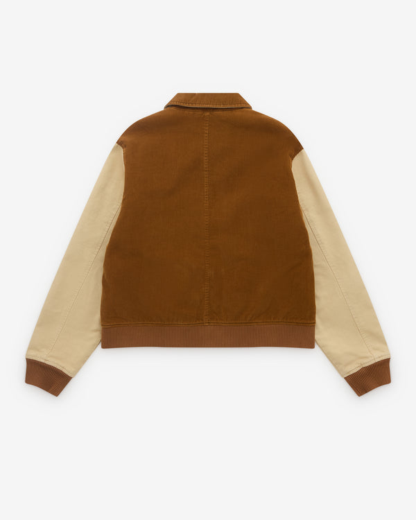 Wales Bonner - Men’s Varsity Jacket - (Brown)