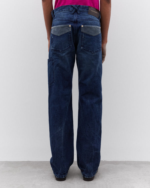 Wales Bonner - Men’s Sierra Trouser - (Indigo)