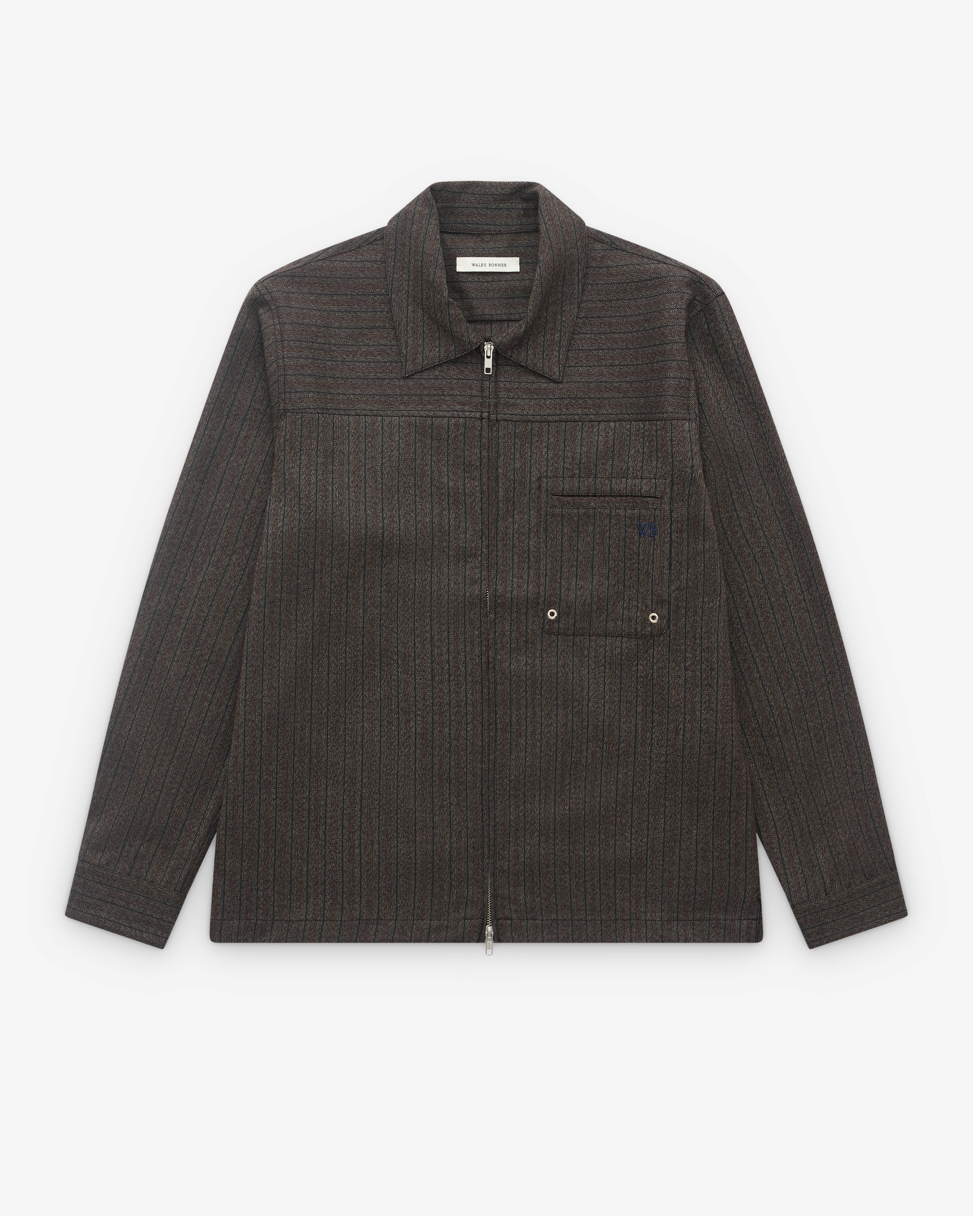 Wales Bonner: Men's Alto Jacket (Grey) | DSML E-SHOP