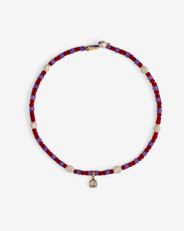 Wales Bonner - Women’s Dream Necklace - (Purple)