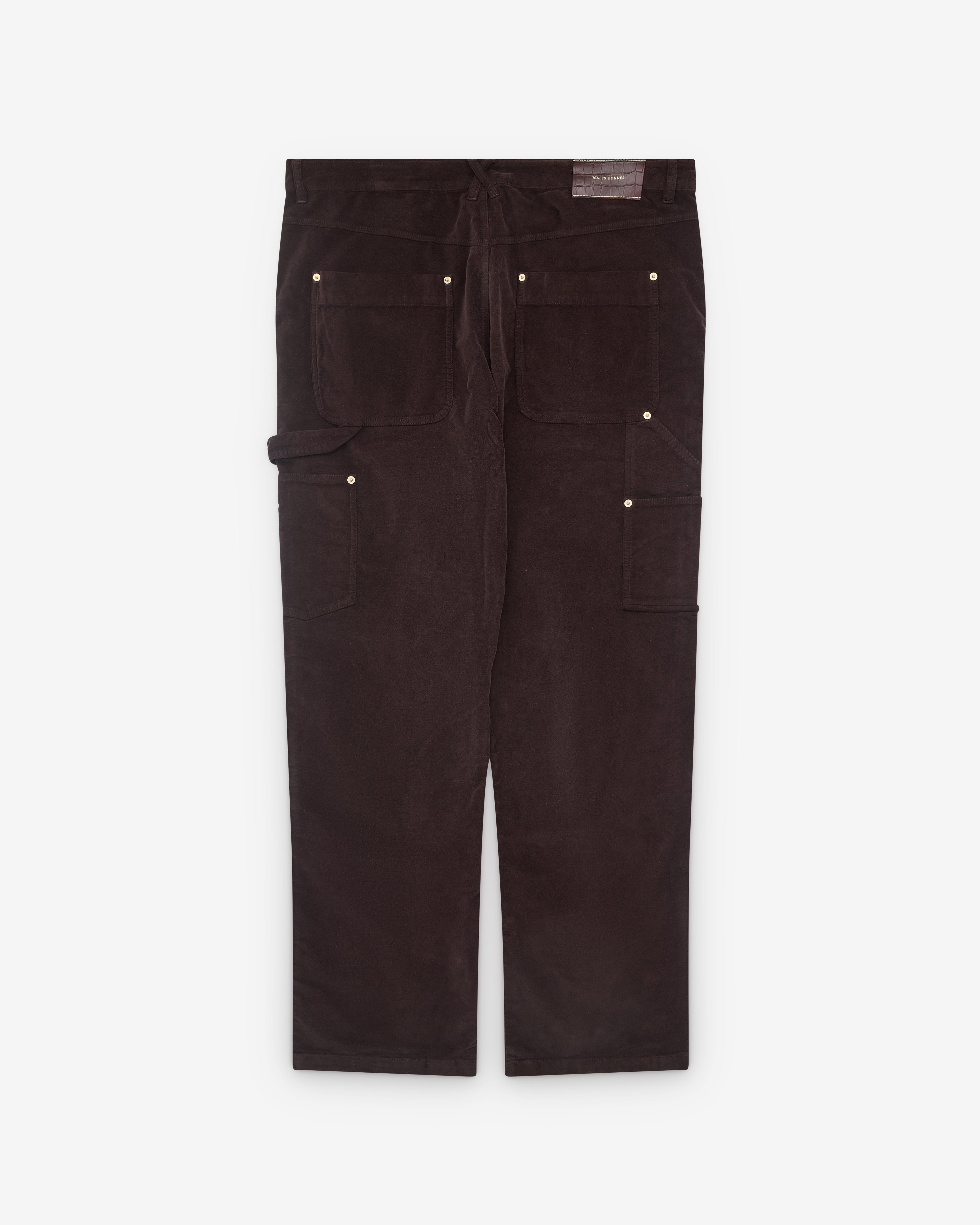 Wales Bonner: Men's Kingston Trouser (Otter) | DSML E-SHOP