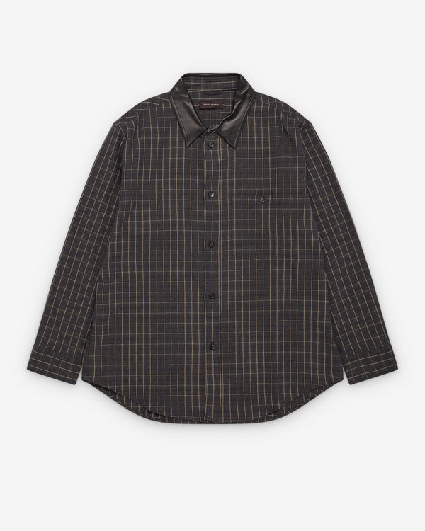 Wales Bonner - Men's Brixton Shirt Jacket - (Grey)