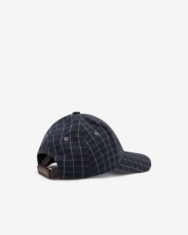 Wales Bonner - Men's Original Cap - (Navy/Check)