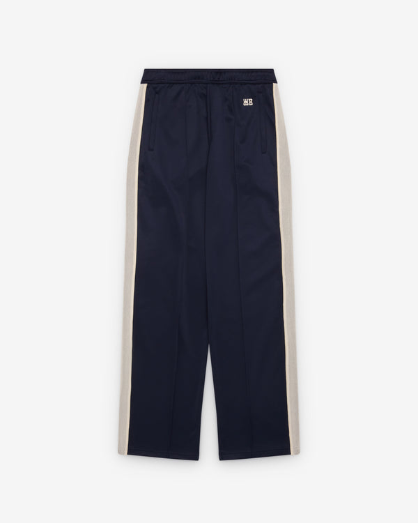 Wales Bonner - Men's Motion Track Pant - (Navy/Ivory)