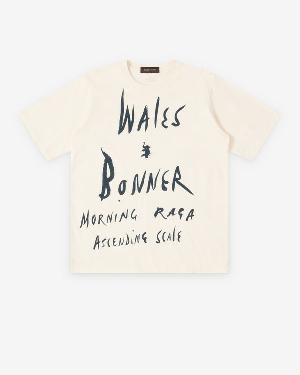 Wales Bonner - Raga T-Shirt - (Ivory)