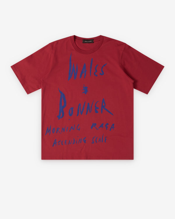 Wales Bonner - Raga T-Shirt - (Rooibos)