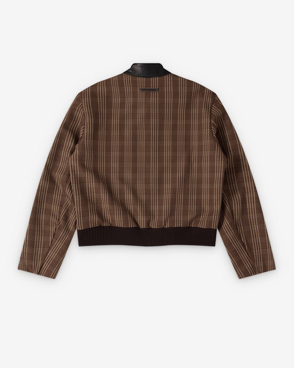 Wales Bonner - Men's Axis Jacket - (Umber/Ivory/Black)