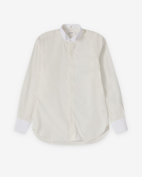 Wales Bonner - Men's Tone Dress Shirt - (Ivory/White)